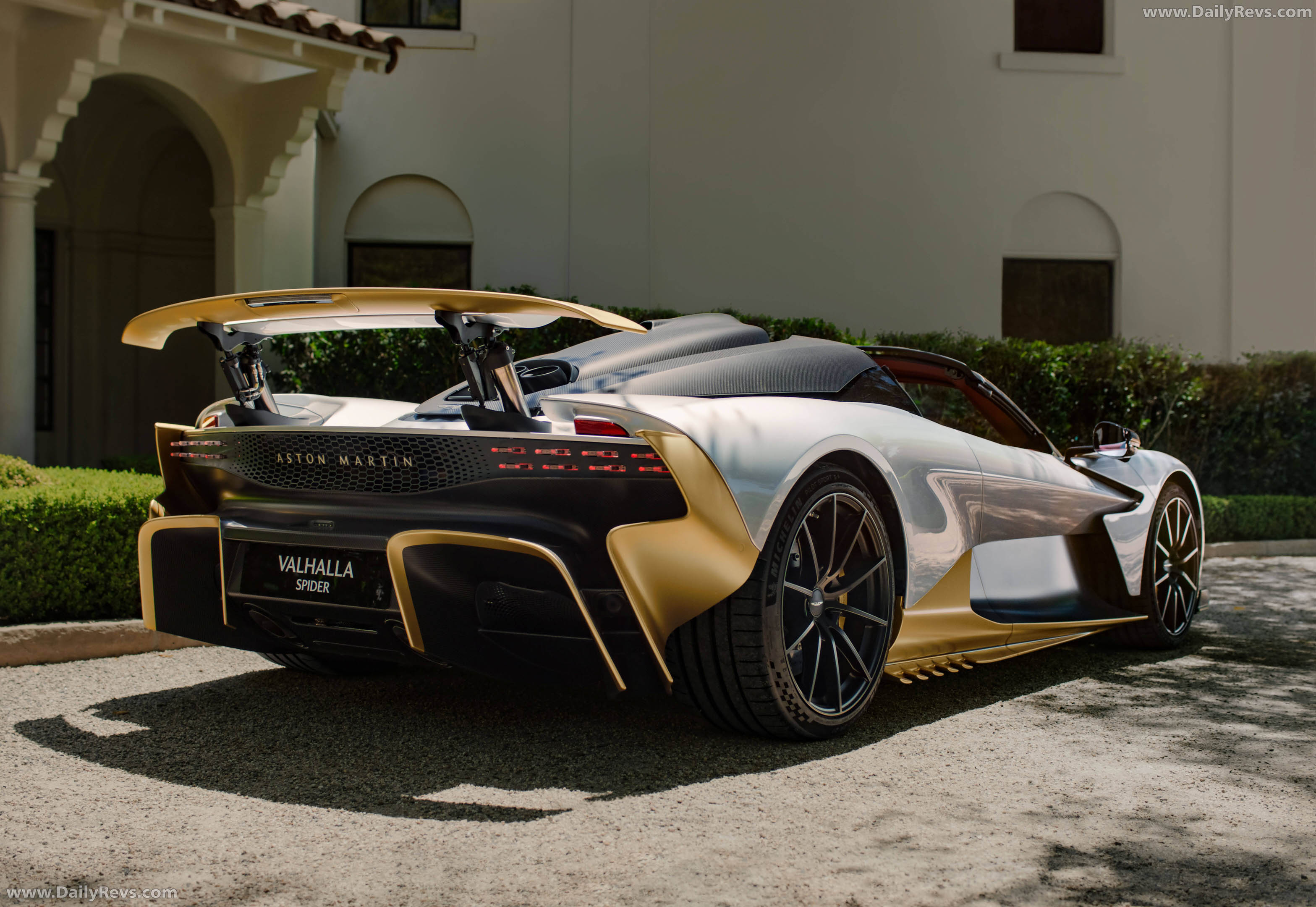 2028 Aston Martin Valhalla Spider Rear View